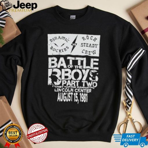 Official Mitchell & Ness Unisex 50th Anniversary of Hip Hop Battle of the B Boys T Shirt