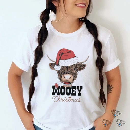 Official Mooey Christmas Cow Farmer Cowgirl Farm Girl Clothes T shirt