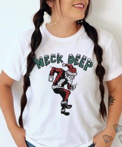 Official Moshing santa neck deep merch shirt