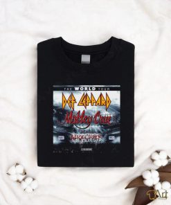 Official Motley Crue Def Leppard And Alice Cooper U.s shirt