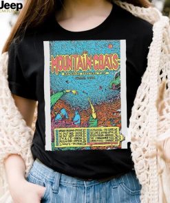 Official Mountain Goats Summer Tour 2023 Poster shirt