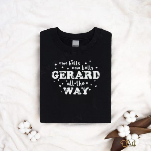 Official Mychemicalromance emo bells emo bells gerard all the way shirt