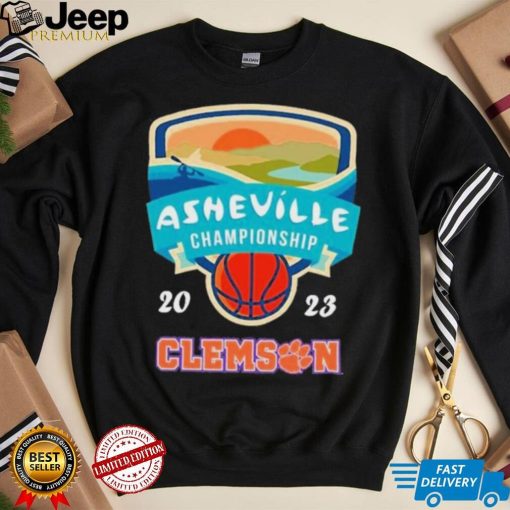 Official NCAA Clemson Tigers University Men’s Basketball Asheville Championship 2023 Congratulations Shirt