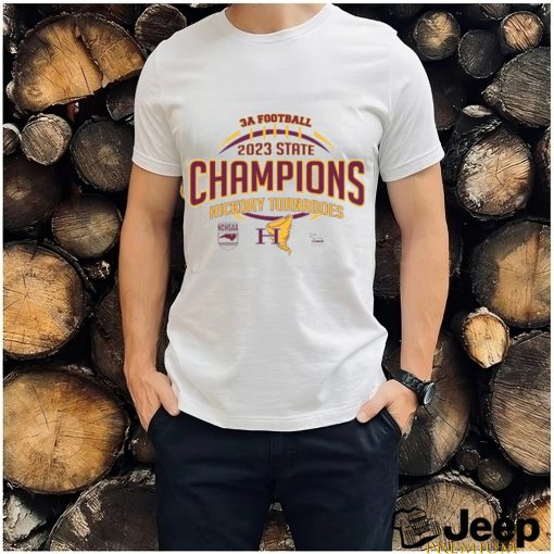 Official NCHSAA 4A Football 2023 State Champions Hickory Tornadoes T Shirt