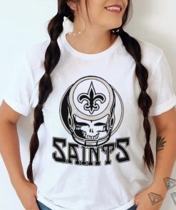 Official NFL Grateful Dead And New Orleans Saints T Shirt