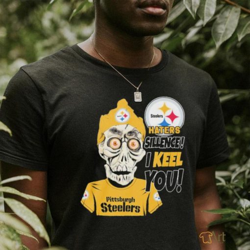 Official NFL Pittsburgh Steelers Jeff Dunham Haters Silence! I Keel You! Shirt