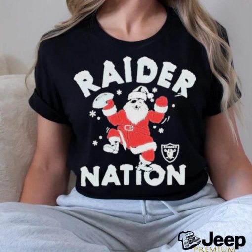 Official NFL las vegas raiders Christmas 2023 T shirt