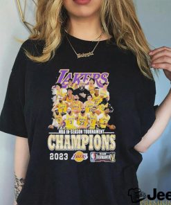 Official Nba In Season Tournament Champions 2023 Los Angeles Lakers T Shirt