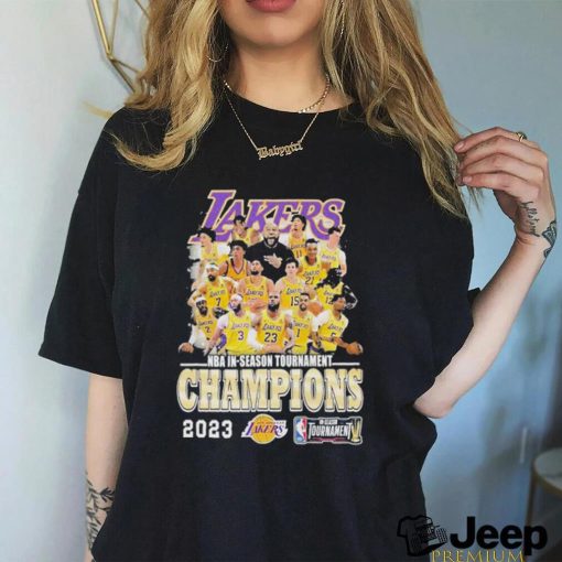 Official Nba In Season Tournament Champions 2023 Los Angeles Lakers T Shirt