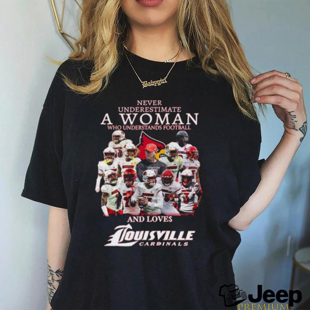 Female Louisville Cardinals T-Shirts in Louisville Cardinals Team Shop 