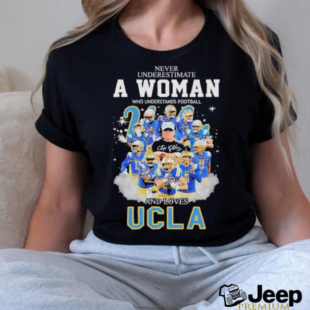 Official Never Underestimate A Woman Who Understands Football And