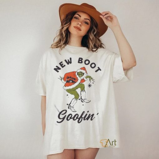 Official New Boot Goofin Grinch T Shirt