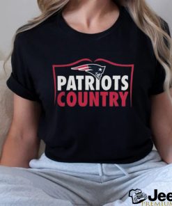 Official New England Patriots Country Hometown Collection T Shirt