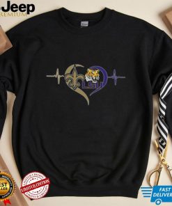 Official New Orleans Saints And LSU Tigers Unisex T Shirt