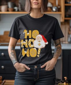 Official New Orleans Saints Santa Ho Ho Ho Christmas T Shirt