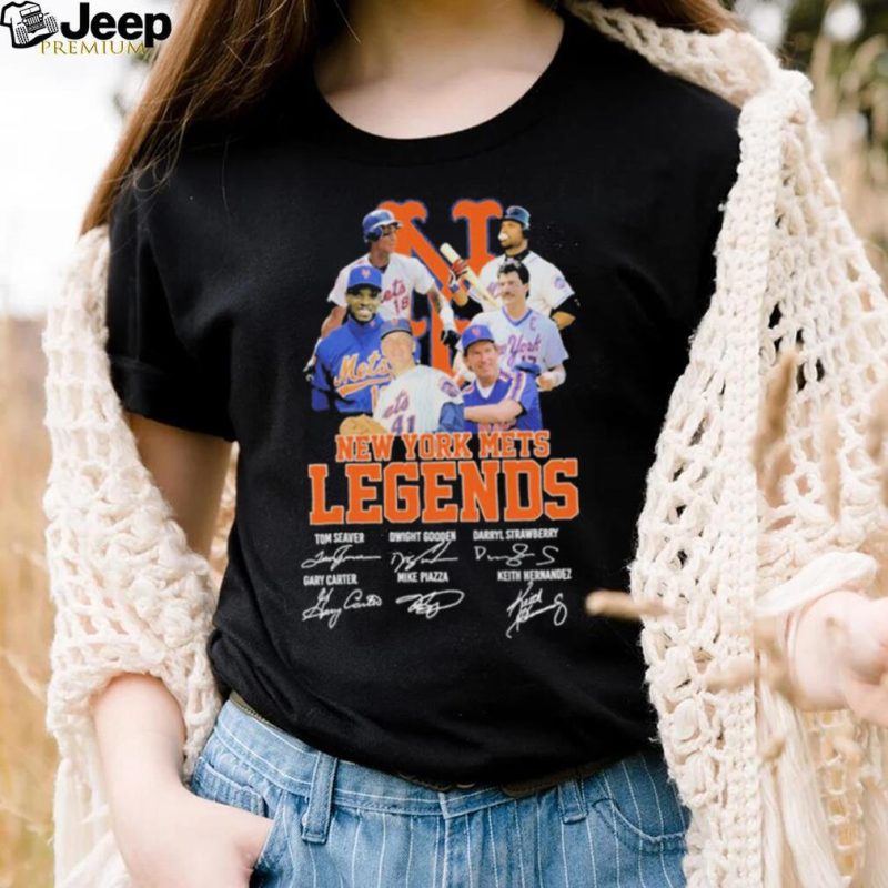 Official New York Mets Legends 2023 signatures shirt