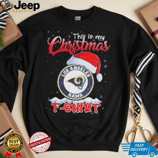 Official Nfl Los Angeles Rams This Is My Christmas Logo shirt