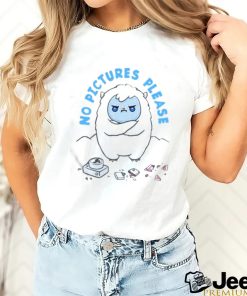 Official No Pictures Please Yeti Abominable Shirt