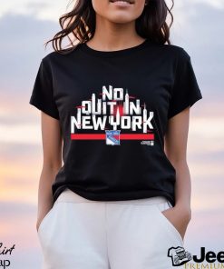 Official No Quit New York 2023 Stanley Cup Playoffs New York Rangers T Shirt