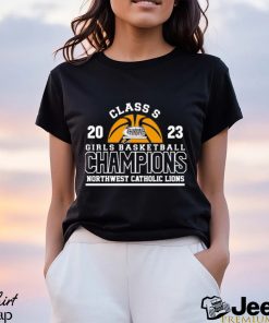 Official Northwest Catholic Lions 2023 Girls Basketball Class S Champions shirt