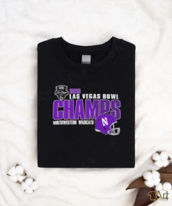 Official Northwestern Wildcats Champions 2023 Las Vegas Bowl T Shirt