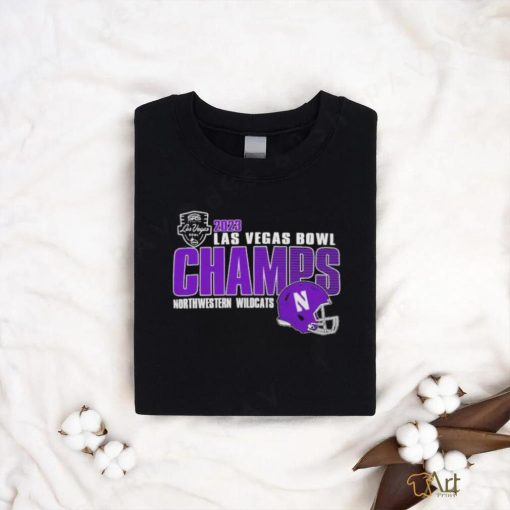 Official Northwestern Wildcats Champions 2023 Las Vegas Bowl T Shirt