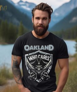 Official Oakland Raiders Who Cares Shirt