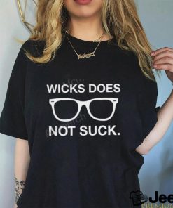 Official Obvious Shirts Wicks Does Not Suck T Shirt