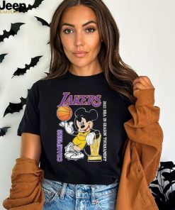 Official Official Mickey Mouse Los Angeles Lakers NBA In Season Tournament Champions 2023 Shirt