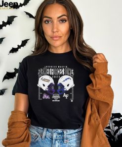 Official Official Official College Football Bowl Games 2023 Armed Forces Bowl James Madison Dukes vs Air Force Falcons Helmet Shirt