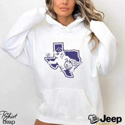 Official Official Sickos Committee Texas Shaped Tcu Logo shirt