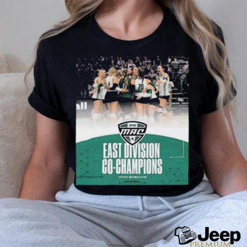 Official Ohio Bobcats Are The 2023 MAC East Division Co Champions T Shirt