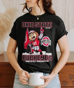 Official Ohio State Est 1870 Buckeyes Across The Field Buckeye Battle Cry Shirt