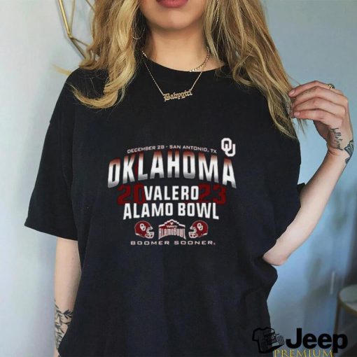 Official Oklahoma Sooners 2023 Valero Alamo Bowl Boomer Sooner Shirt