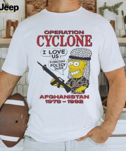 Official Operation cyclone Afghanistan 1979 1992 T shirt