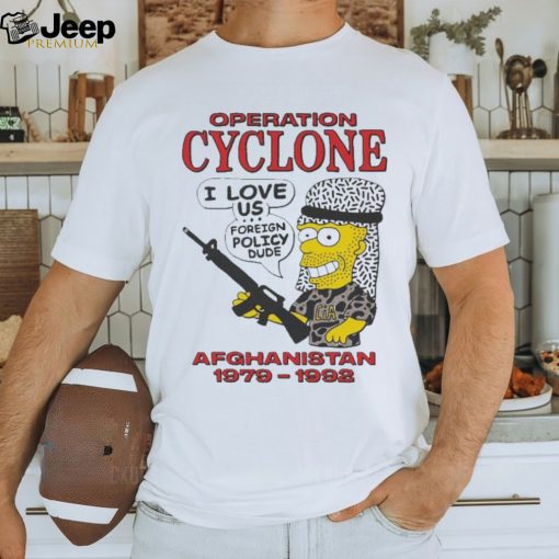 Official Operation cyclone Afghanistan 1979 1992 T shirt