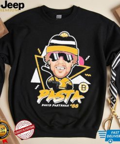 Official Pasta David Pastrnak 88 Boston Hockey Cartoon Shirt