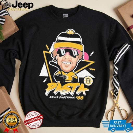 Official Pasta David Pastrnak 88 Boston Hockey Cartoon Shirt