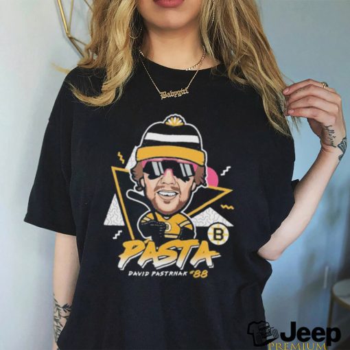 Official Pasta David Pastrnak 88 Boston hockey cartoon shirt