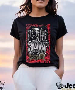 Official Pearl Jam 2023 US Tour poster shirt