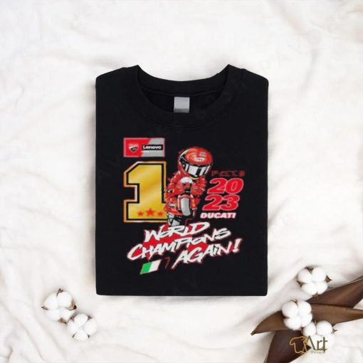 Official Pecco 2023 Ducati World Champions Again T Shirt