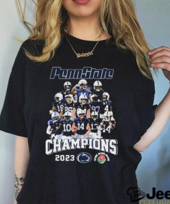 Official Penn State Rose Bowl Champions 2023 Team Shirt