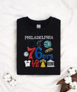 Official Philadelphia 76ers NBA x MARKET Unisex Claymation 2023 Shirt