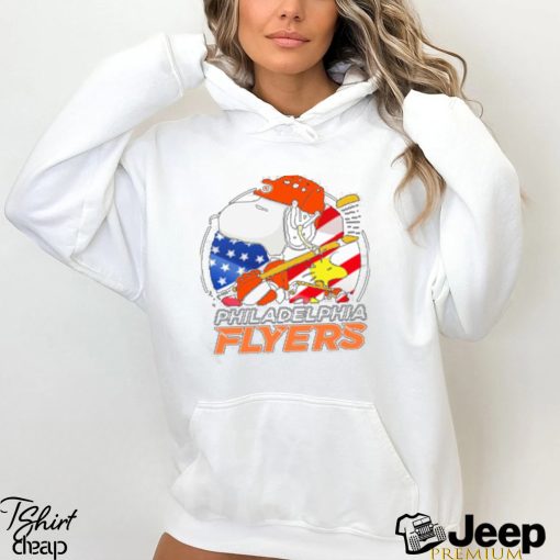 Official Philadelphia Flyers Ice Hockey Snoopy And Woodstock NHL shirt