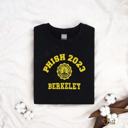 Official Phish Berkeley 2023 Collegiate Event Shirt