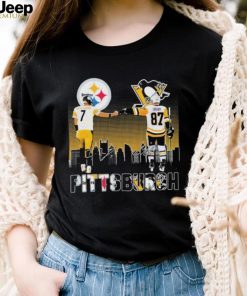 Official Pittsburgh Sports Ben Roethlisberger And Sidney Crosby Signatures Shirt