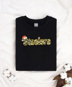 Official Pittsburgh Steelers Holiday Christmas Logo T Shirt