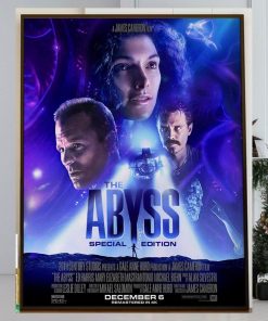 Official Poster The Abyss Special Edition Remastered In 4K Home Decor Poster Canvas