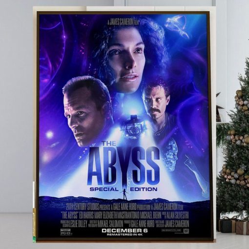 Official Poster The Abyss Special Edition Remastered In 4K Home Decor Poster Canvas