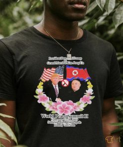 Official President Donald Trump Grand Marshal Kim Jong Un World Peace Summit Ii Shirt